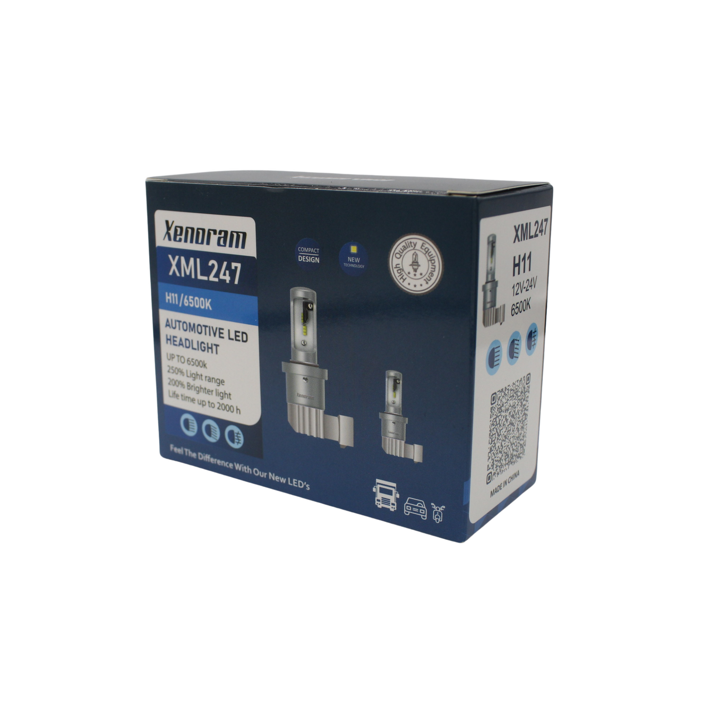 LED H11 12V-24V 15W