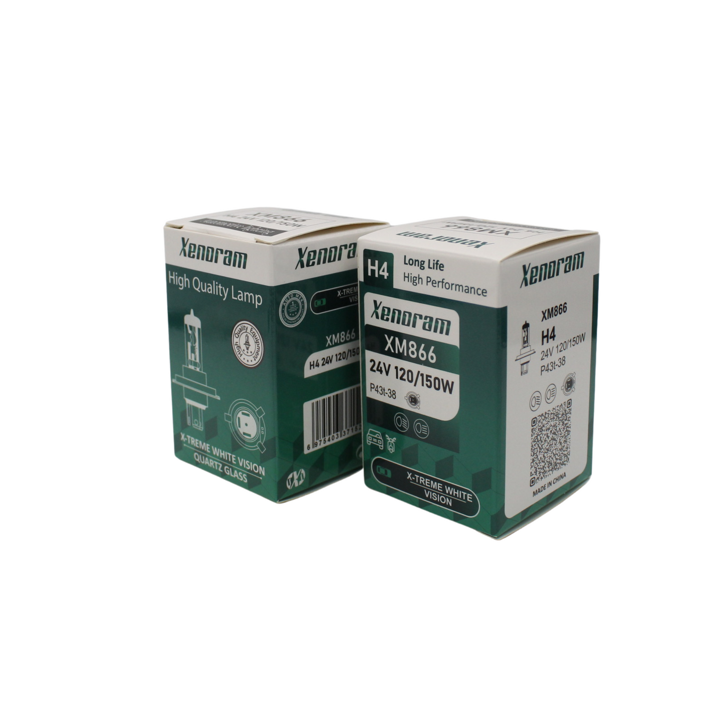 X-treme white vision H4 24V 150/120W P43T