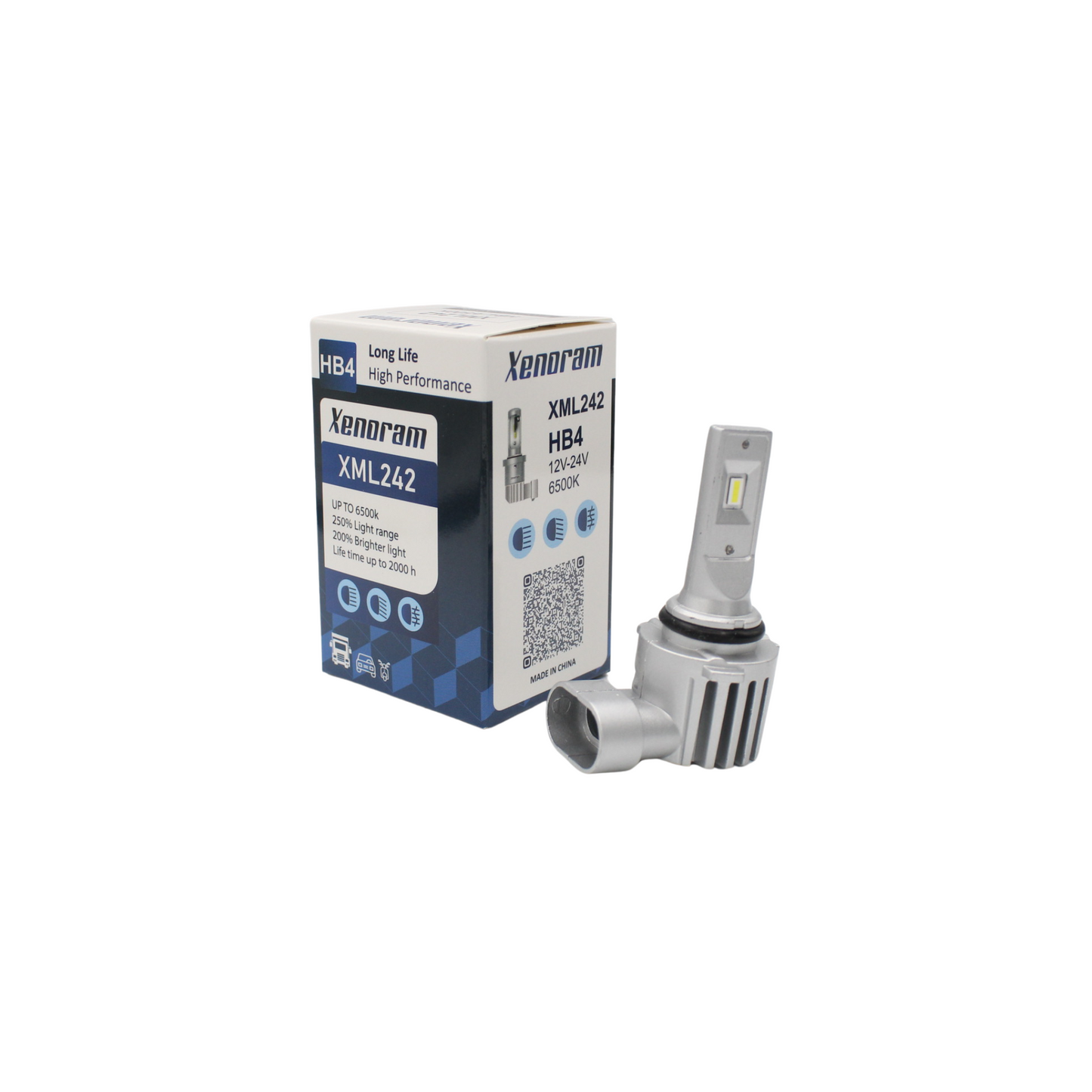 LED 9006 HB4 12V-24V 15W