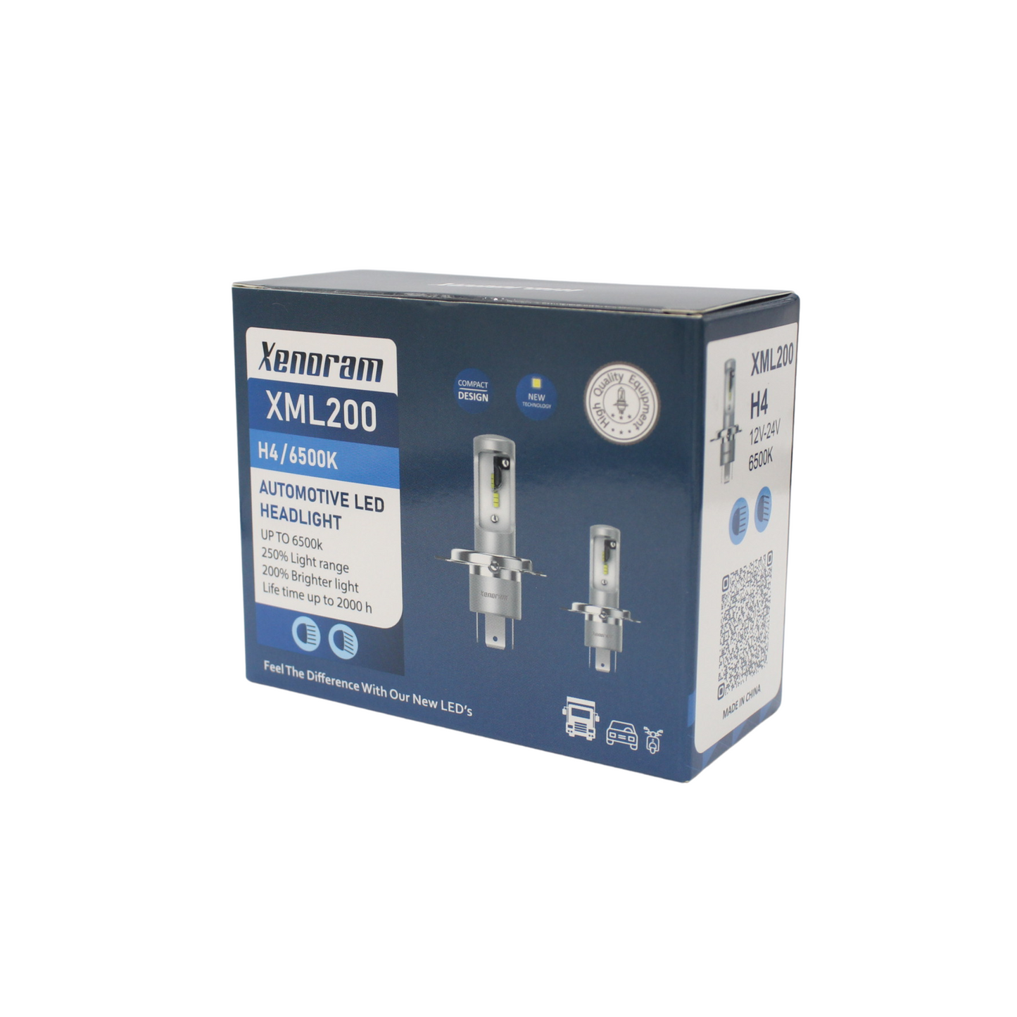 LED H4 12V 20W