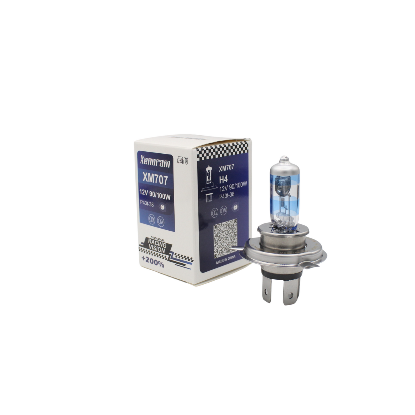 Racing Vision H4 12V 100/90W P43T